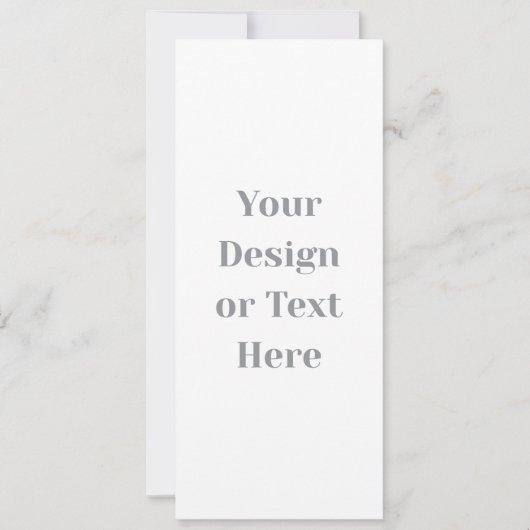 Carte Customizable Your Design or Text Here Personalized (Devant)