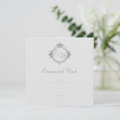 Carte Customize the names, initials and phrase Love (Debout devant)