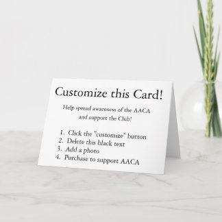 Carte Customize this card !