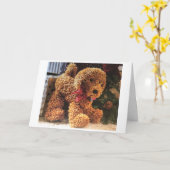 CARTE **CUT CHRISTMAS PUPPING POUR VOUS** À CHRISTMAS CA (Fleur jaune)