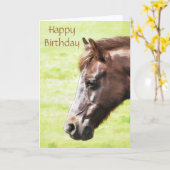 CARTE CUT PONY (Fleur jaune)