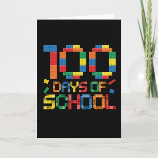 Carte Cute 100 Days Making A Difference Puzzle Inclusion (Devant)