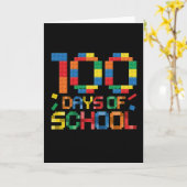 Carte Cute 100 Days Making A Difference Puzzle Inclusion (Fleur jaune)