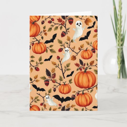 Carte Cute And Spooky Phone Cover For Autumn (Devant)