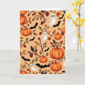 Carte Cute And Spooky Phone Cover For Autumn (Fleur jaune)