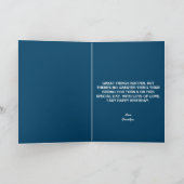 Carte Cute astronaute Espace Bleu Espace 8e anniversaire (Intérieur)