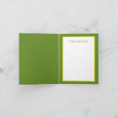 Carte Cute Bakery lemon pie customizable (Intérieur)