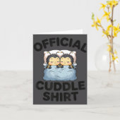 Carte Cute Bumble Bee Couple Cuddle (Fleur jaune)