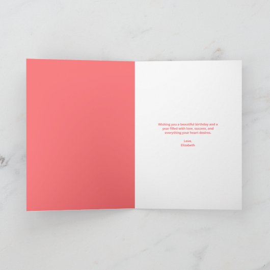 Carte Cute Bunny Pun Anniversaire (Intérieur)