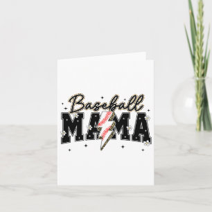 Carte Cute Bysebyll Mama Lightning Jour Saison Sport