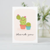 Carte Cute Cactus (Debout devant)