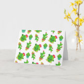 Carte Cute Cactus, Green Cactus, Motif Cactus (Fleur jaune)