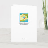 Carte Cute Cartoon Boy's Custom Birthday (Dos)