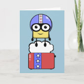 Carte Cute Cascade Birthday (Devant)