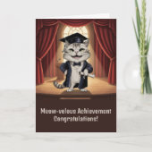 Carte Cute Cat Graduation (Devant)