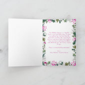 Carte Cute Chic Photo Joyeuses Fêtes (Intérieur)