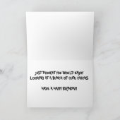 Carte Cute Chicks (Intérieur)