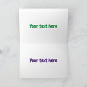 Carte Cute confiture session dessin animé musicien humou (Intérieur)