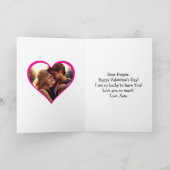 Carte Cute Couple Anime Personnalisé Saint Valentin (Intérieur)