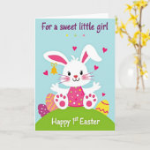 Carte Cute Critter Celebration Card (Fleur jaune)