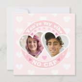 Carte Cute Custom Valentines Photo (Devant)