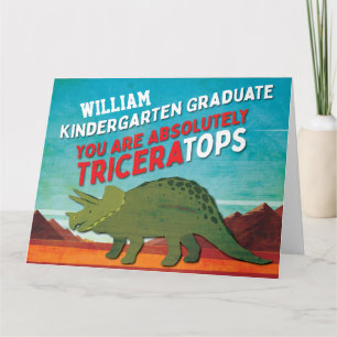 Carte Cute Dinosaur Maternelle