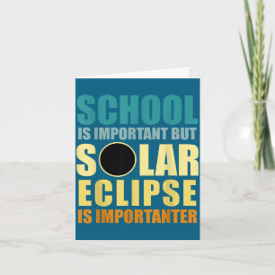 Carte Cute Éclipse Solaire Importanter Total Solaire