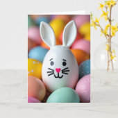 Carte Cute Egg Friend Celebration Card (Fleur jaune)