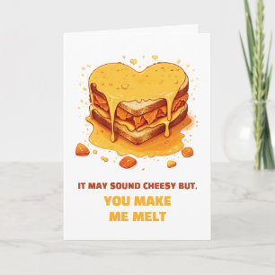 Carte Cute et Fromageux pour la Saint-Valentin 