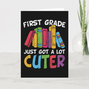 Carte Cute First Grade School Teacher Squad Books