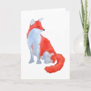 Carte Cute Fox