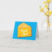 Carte Cute Fromage Wedge Enfants 1er anniversaire fête (Fleur jaune)