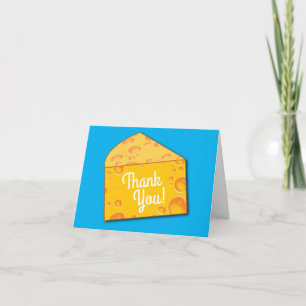 Carte Cute Fromage Wedge Enfants 1er anniversaire fête