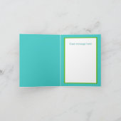 Carte Cute get well soon turtle add message  (Intérieur)