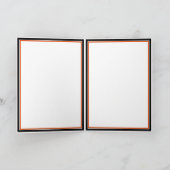 Carte Cute Halloween Cartographier Chat Squelette (Intérieur)