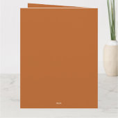 Carte Cute Halloween fantôme avec les bas Halloween (Dos)