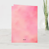 Carte Cute Happy Heart Day Valentine's Day Card (Dos)