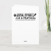 Carte Cute Highland Cow Pun Anniversaire (Dos)