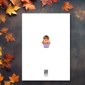 Carte Cute Holiday Cupcakes Bon thanksgiving anniversair