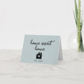 Carte Cute Home Sweet Home Maison (Devant)