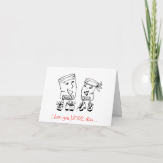 Carte CUTE ! Je t'aime