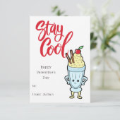 Carte Cute Kids School Classroom Friend Valentine Card (Debout devant)