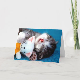 Carte Cute Kitty Miss You Picture