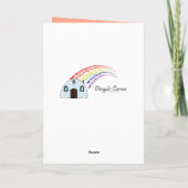 Carte Cute Koala Joyeux anniversaire (Dos)