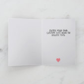 Carte Cute Koala-ty Valentine Salutation personnalisée (Intérieur)