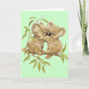Carte Cute Koalas