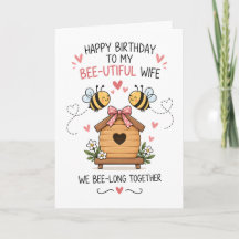 Cute Love Pun - Femme Bee-llifique Funny Anniversa