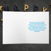 Carte Cute Magical Funny Unicorn Anniversaire de enfant