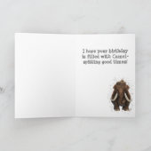 Carte Cute Mastodon (Intérieur)