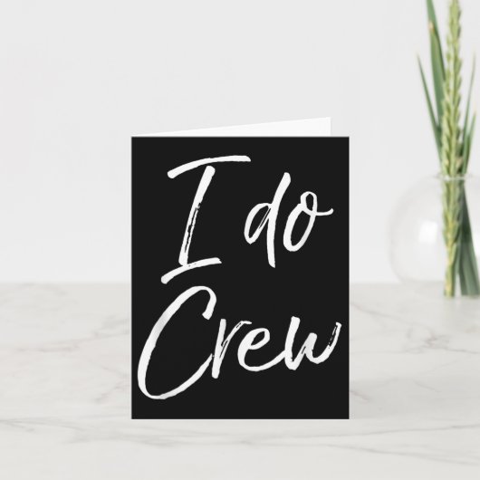 Carte Cute Matching Bridal Party For Women &amp; Men I D (Devant)